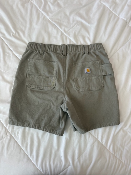Carhartt Pants - Carhartt Women's Relaxed Fit Bermuda Shorts in Light Olive
